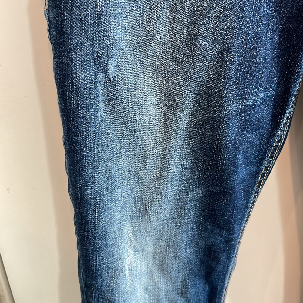 Silver Jean Co | Indigo Suki Capri | Dark Wash | W29/L22.5 - Picture 4 of 9